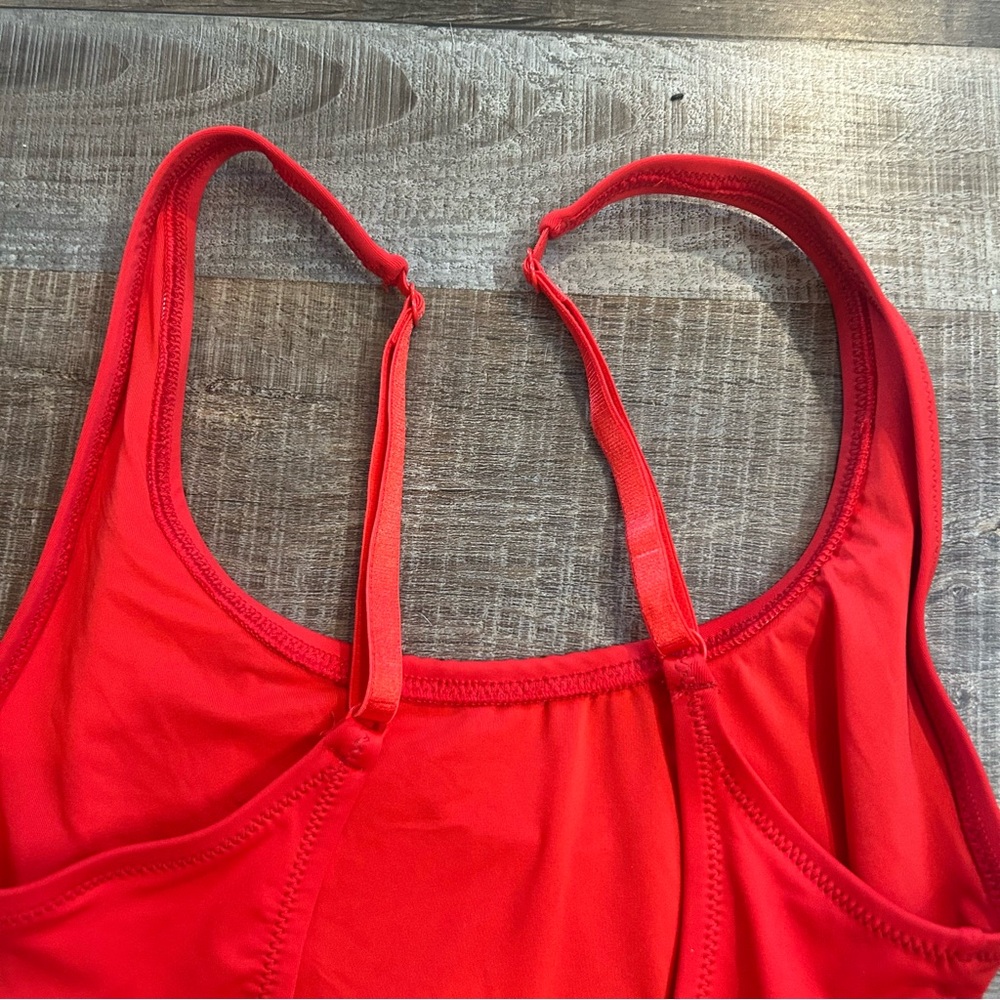 Recycled Swim Scoop Neck One Piece - Ruby - Skims - Picture 4 of 5